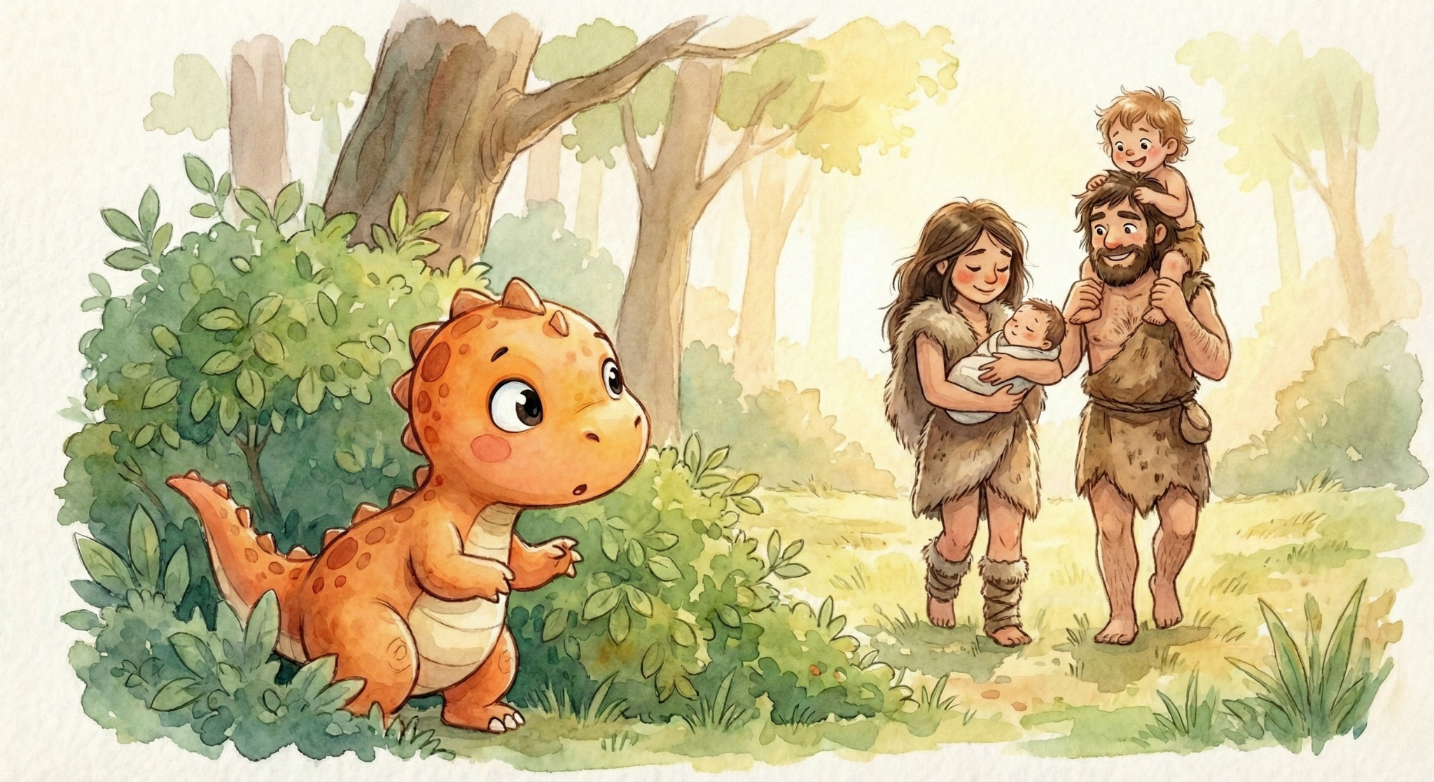 Փոքրիկ դինոզավրի առաջին հիշողությունները